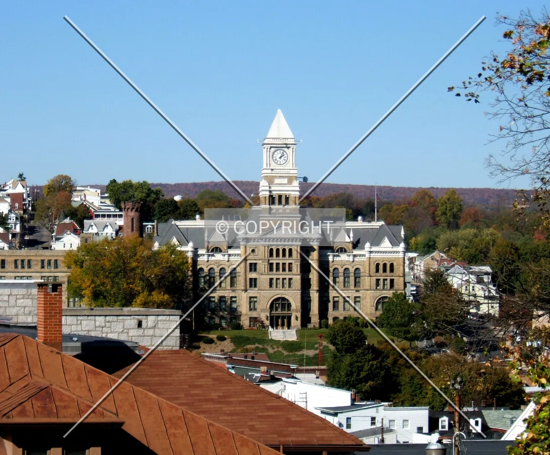 View from the southeast