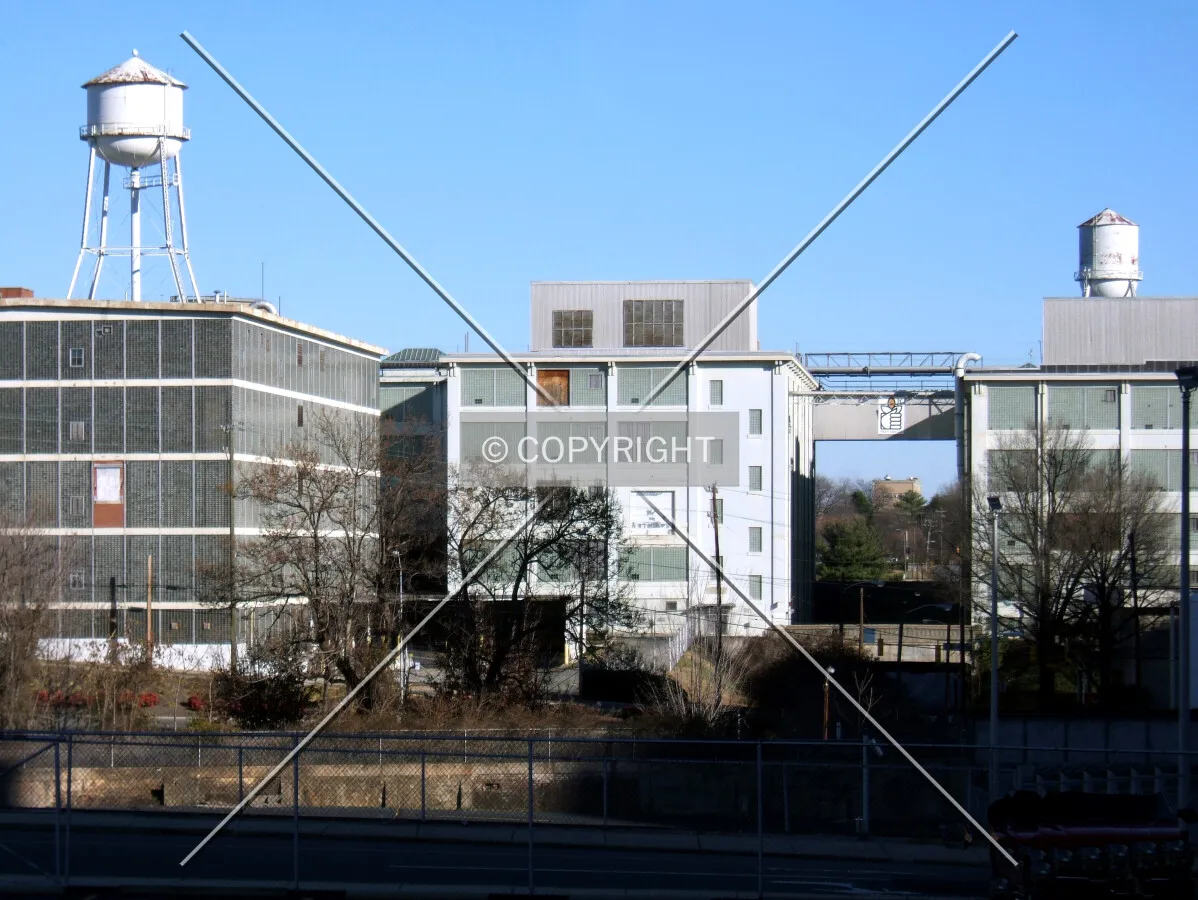 View from the west of Building 90-2