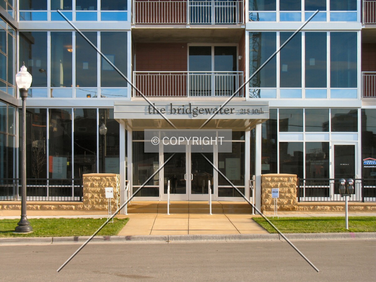 Entrance from across 10th Avenue South