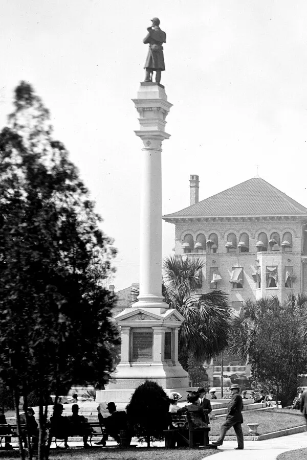 View from the northeast