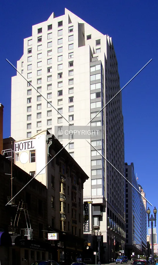 Looking west from O'Farrell Street
