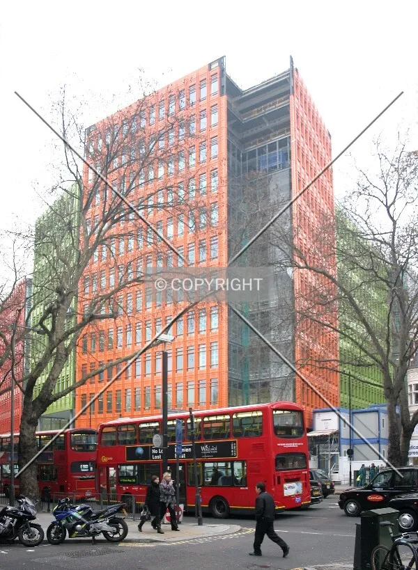 View northwest across High Holborn