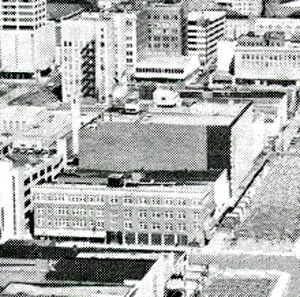 View from the southeast