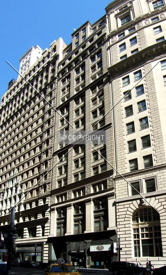 View from the west across Broadway