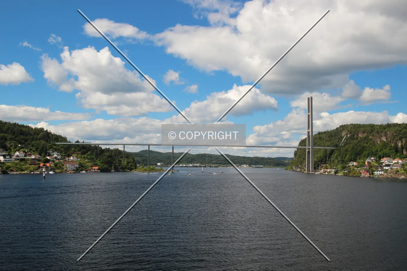 View from Strømtangen