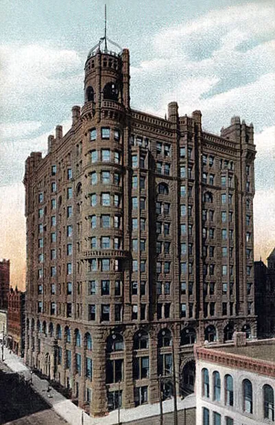 View from the northeast