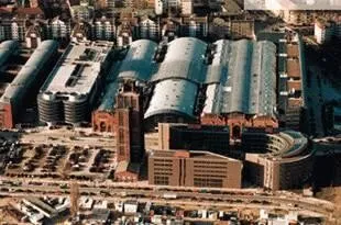 View from a helicopter