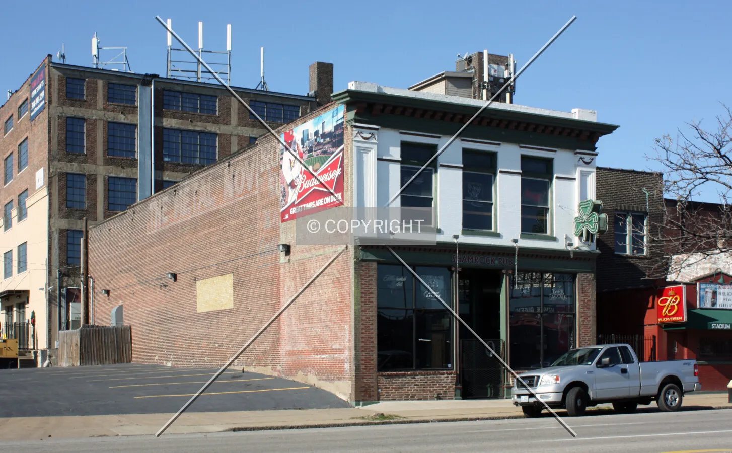 View from the southeast; December 10, 2011