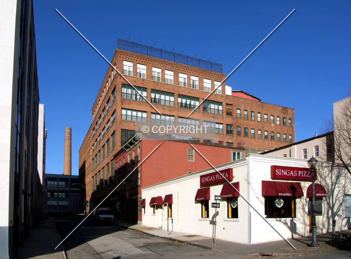 View from the southwest along Bashford Street