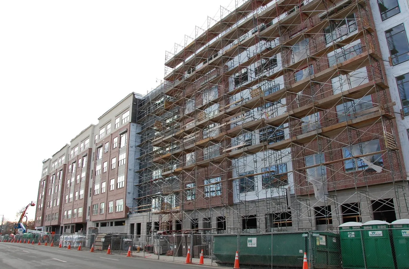 View from the northeast