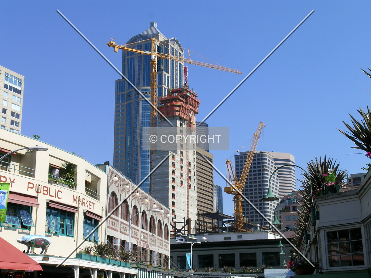 As seen from Pike Place Market