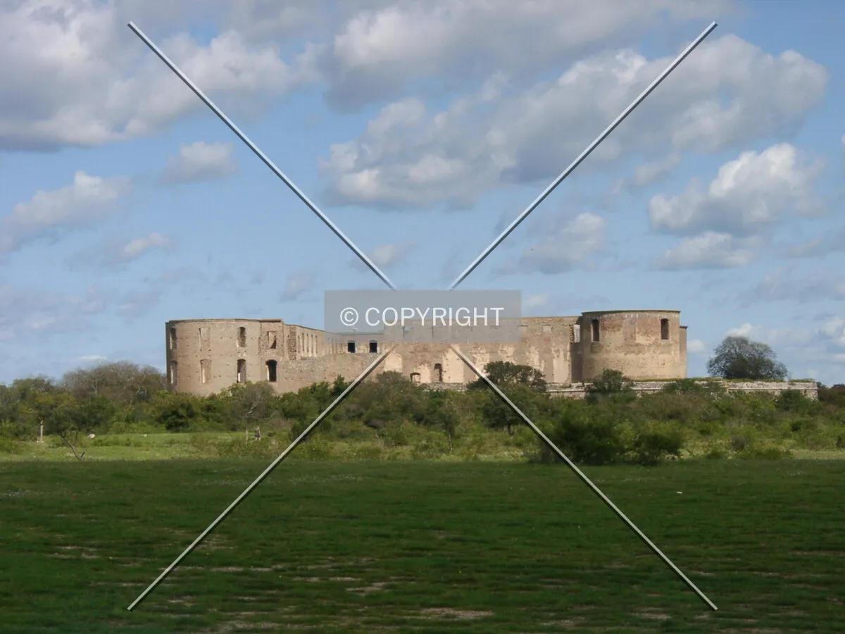 Borgholm Castle in Borgholm, Sweden