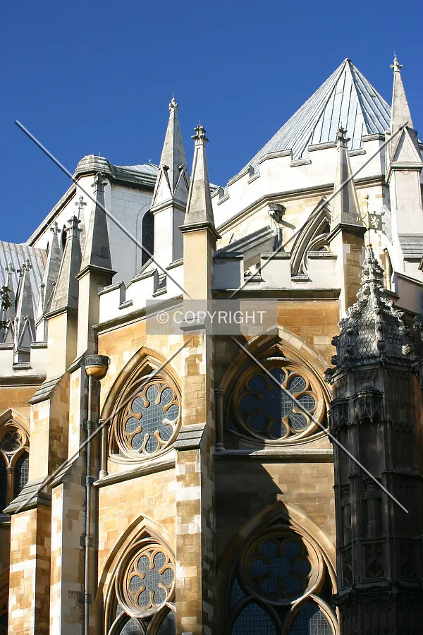 Partial view west of the rear from St. Margaret Street