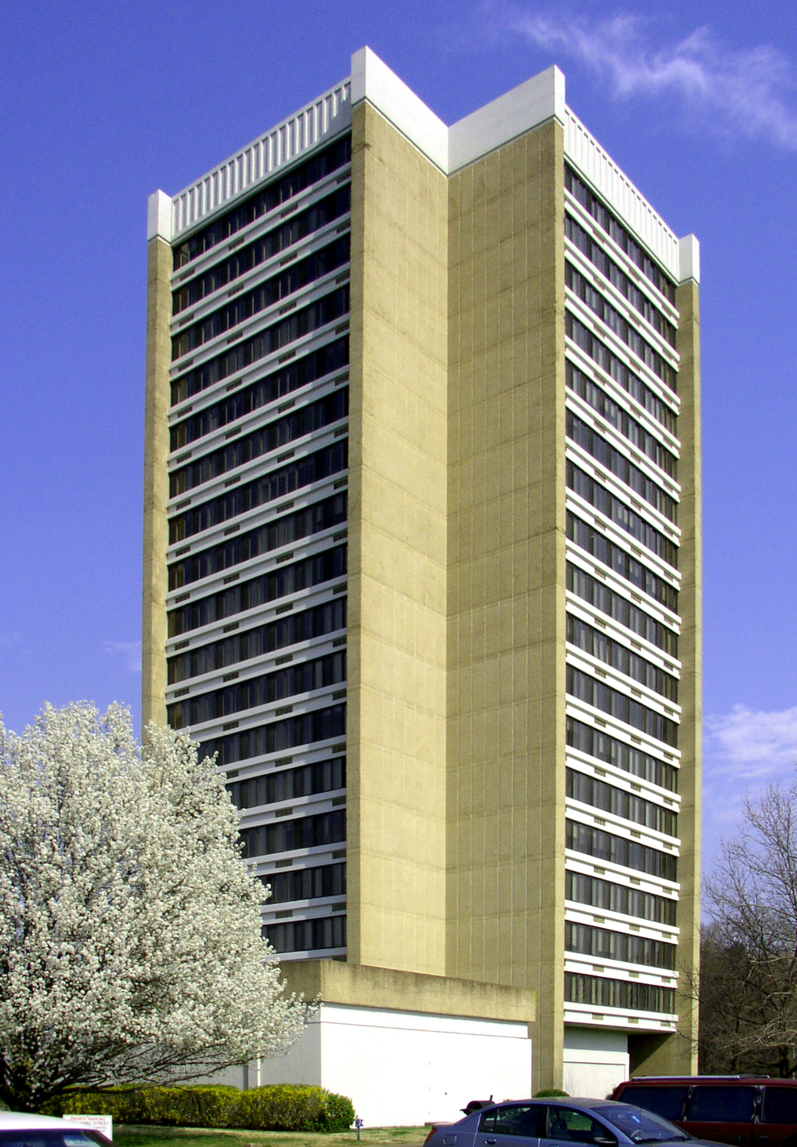 Vintage view from the southeast