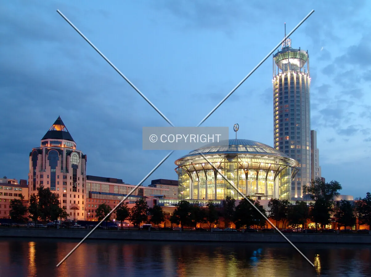 View from across Moskva River