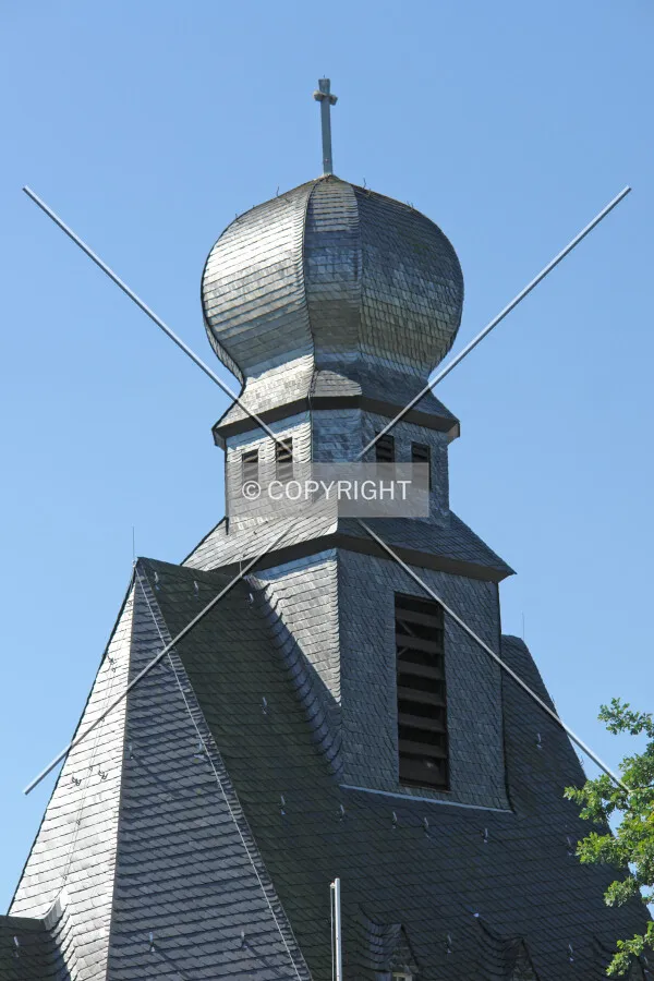 Onion dome of Gustav-Adolf-Kirche