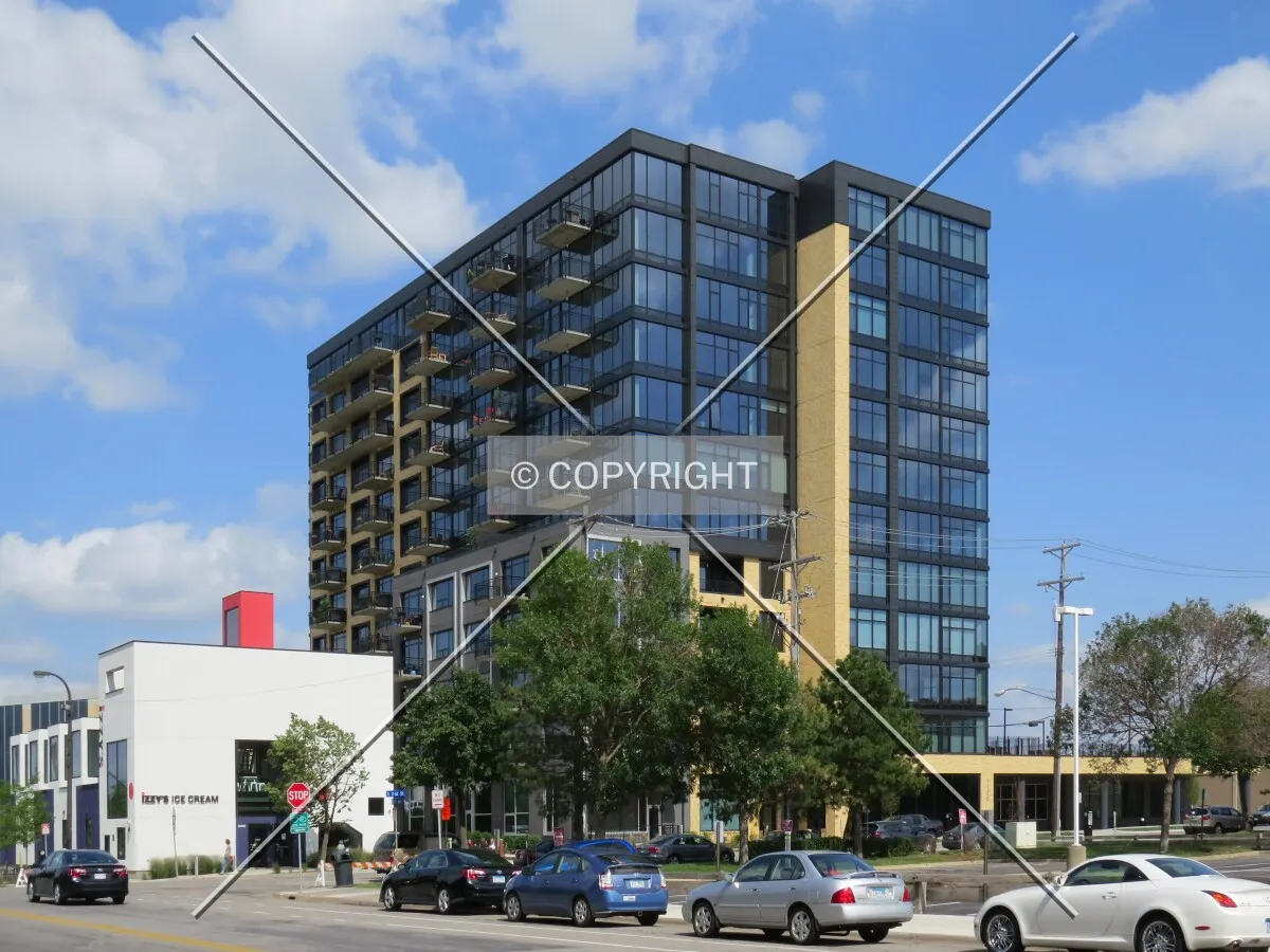 View to the northeast across 11th Avenue South