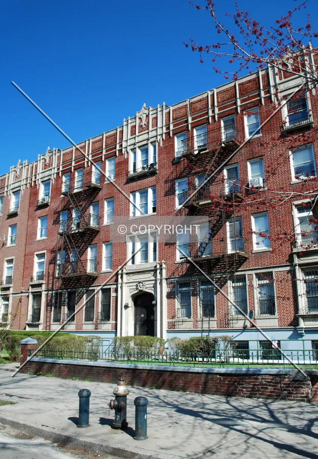 View along Eastern Parkway