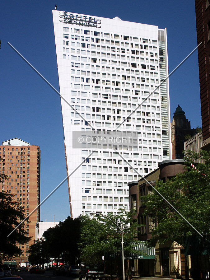 East facade from Chestnut Street