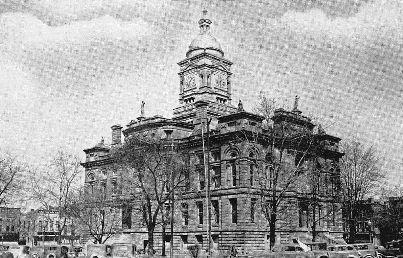 Vintage view from the southeast