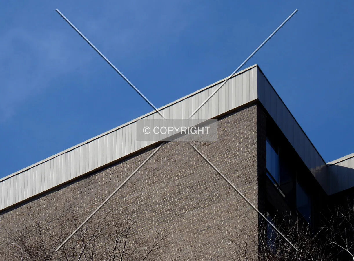 Southeast corner detail
