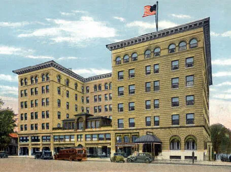 View from the northeast