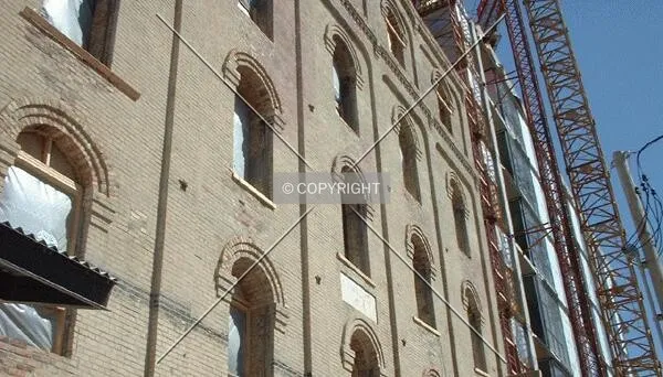 Looking up from 2nd Street South