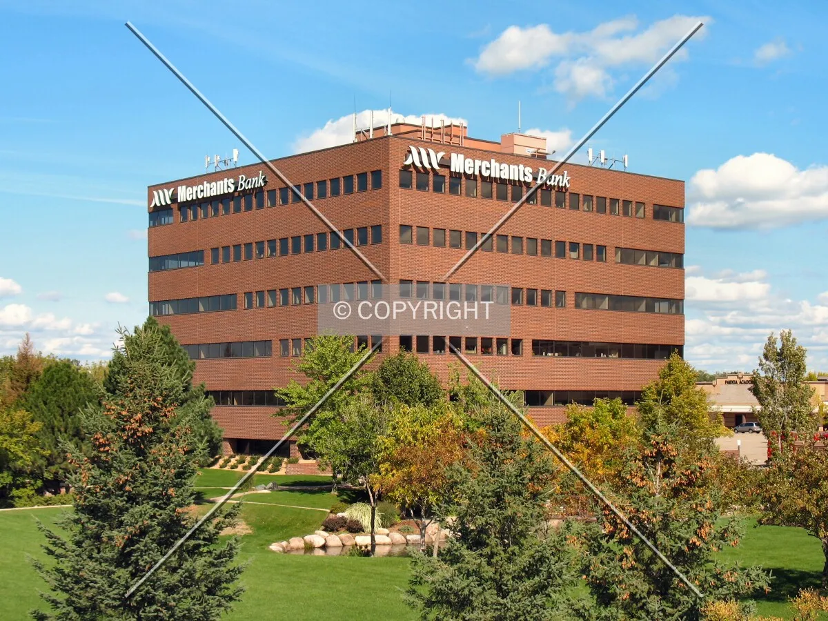 Elevated view from the southwest