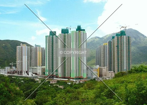 View from above Tung Chung Road