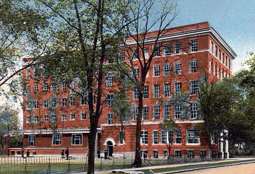 Vintage view from the east