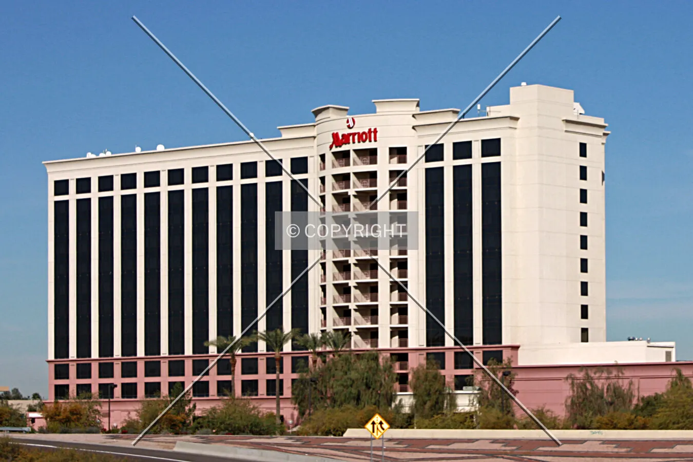 View from the southeast, February 21, 2012