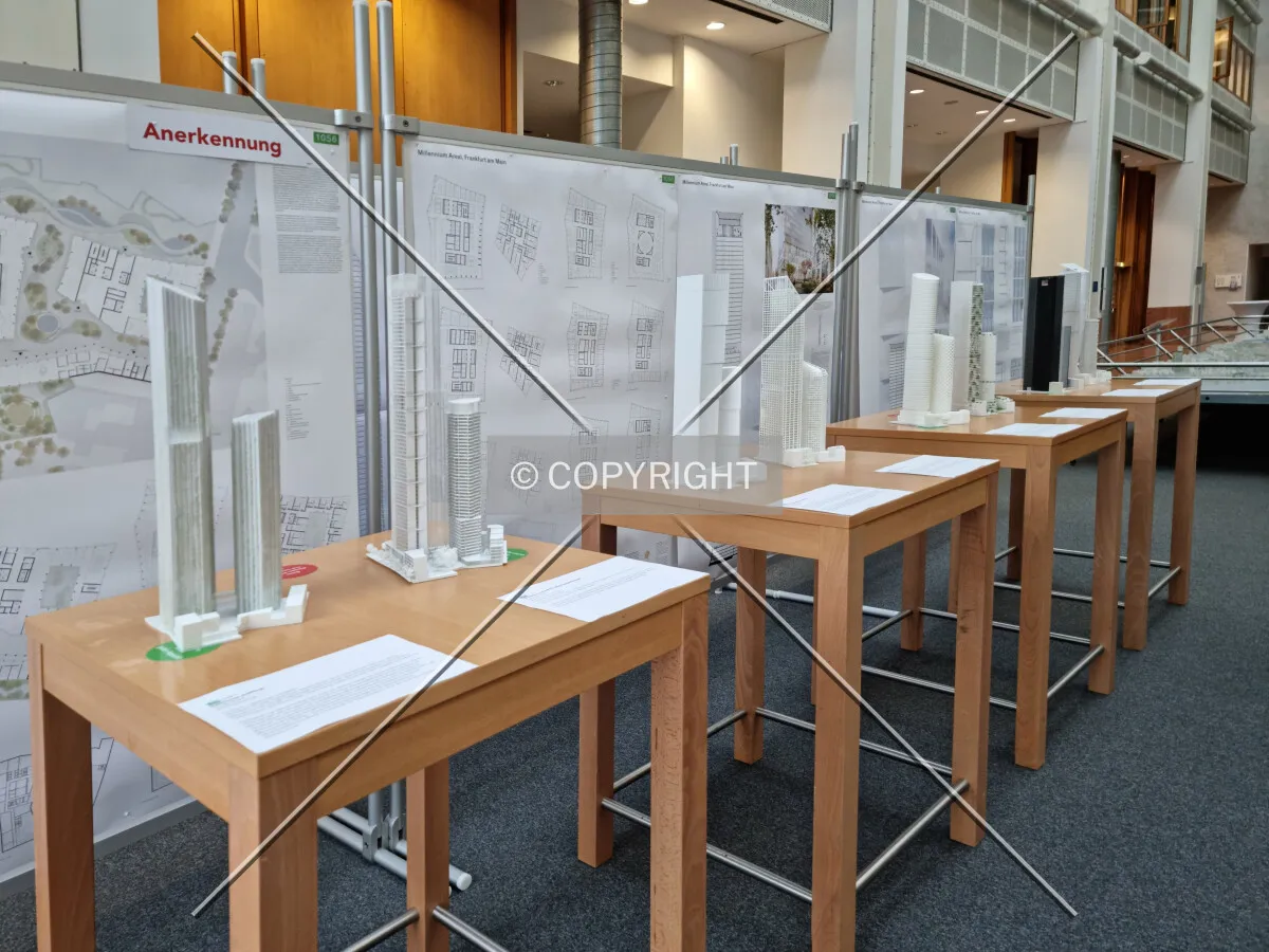 Participating designs at Millennium Area press conference