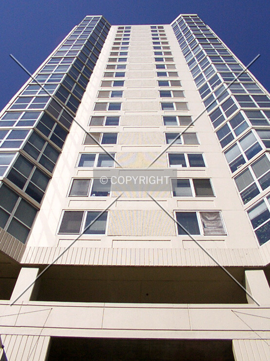 Looking up the east side