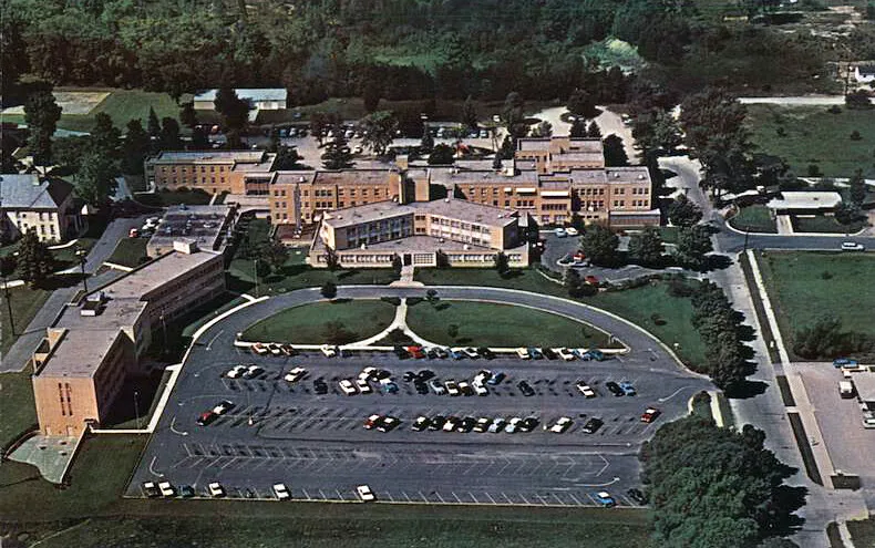 Vintage view from the east