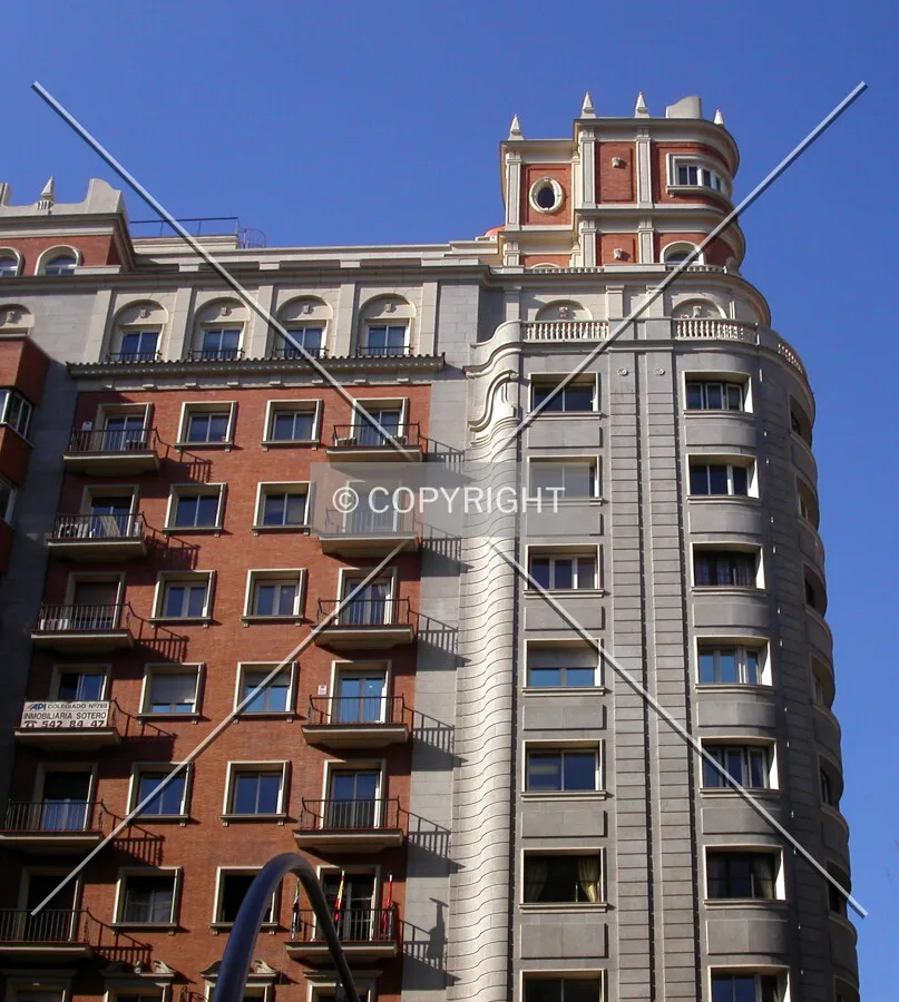 Top floors as seen from the northern side