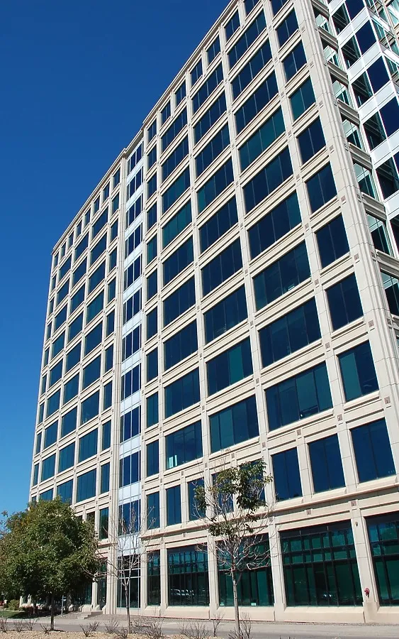 View from the southeast