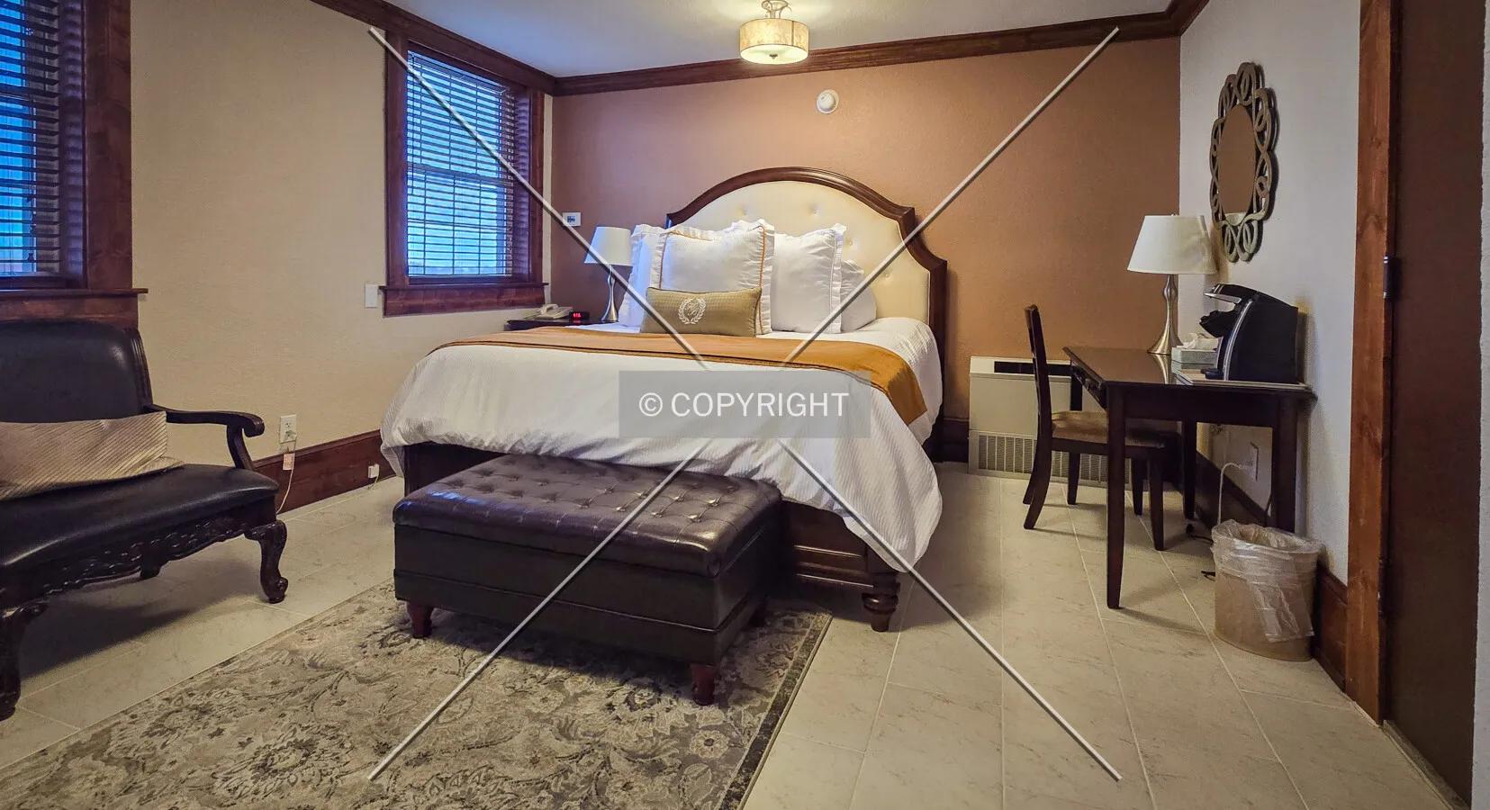Guest room; March 28, 2025