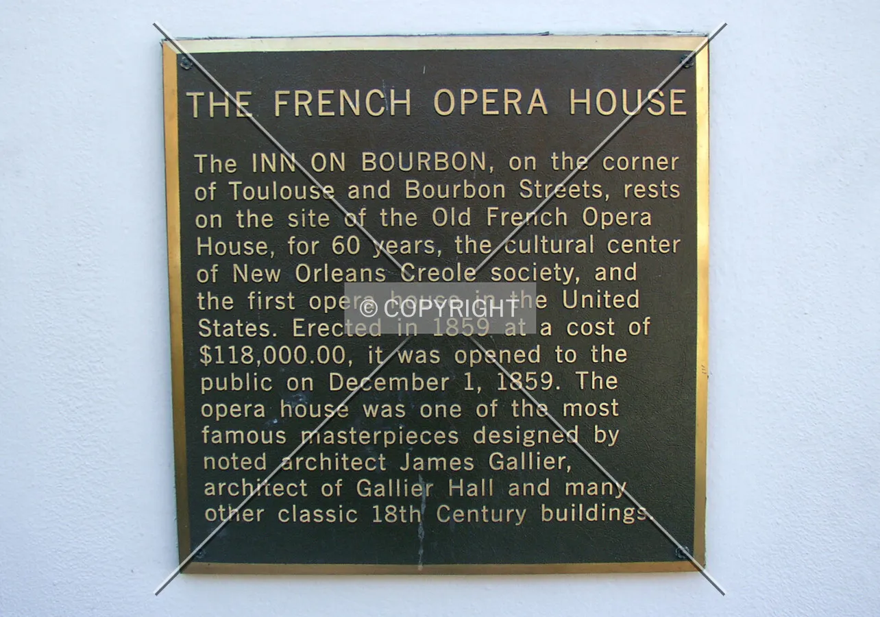 Signage on the Inn on Bourbon