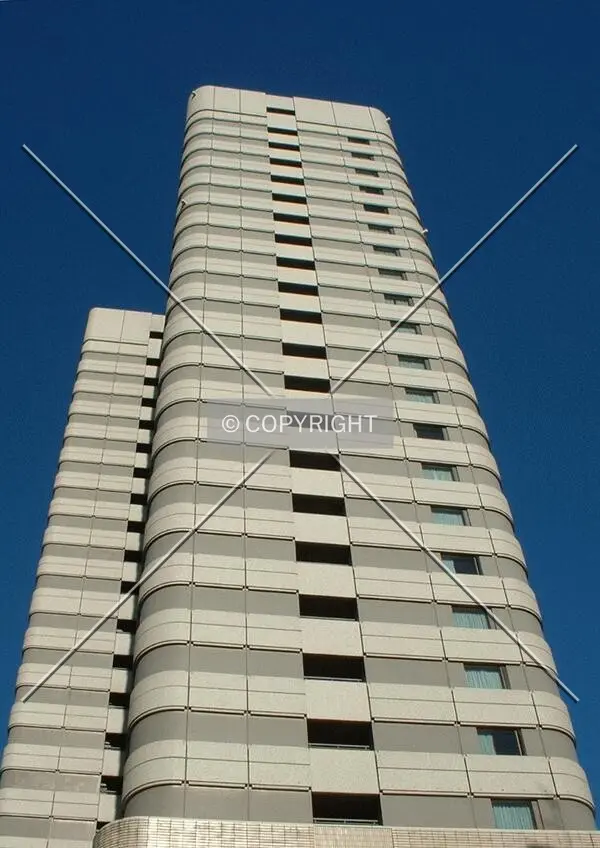 South side from below
