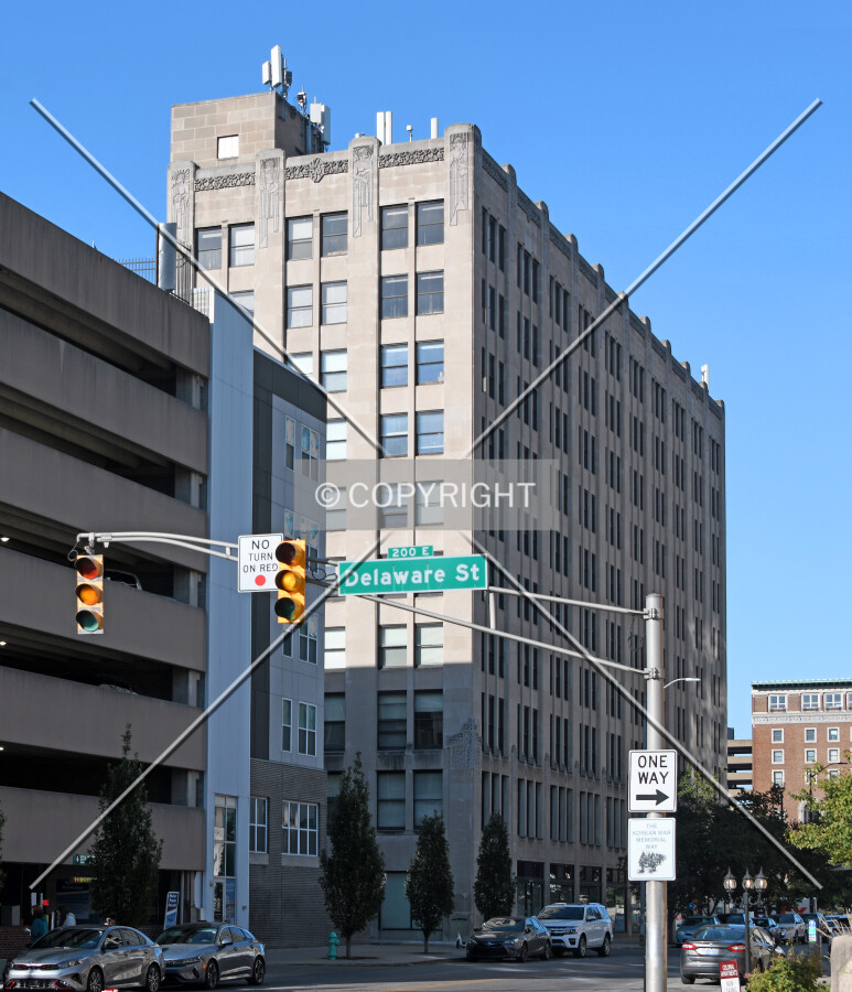 View from the northeast