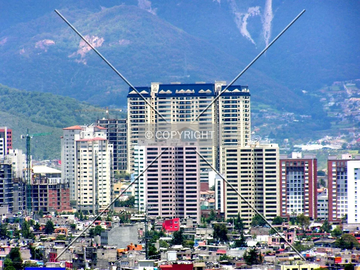 View from the east