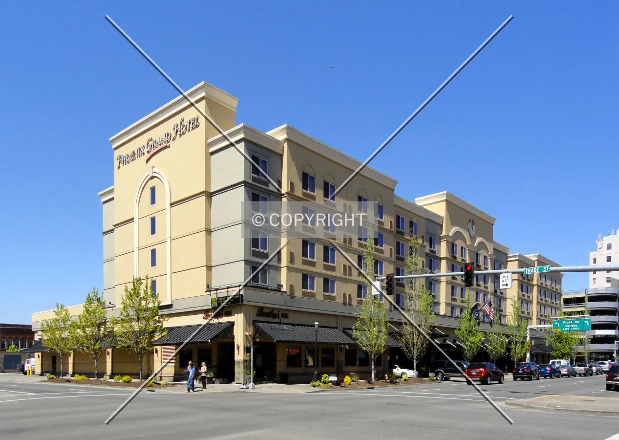 From across Trade Street SE to the southeast