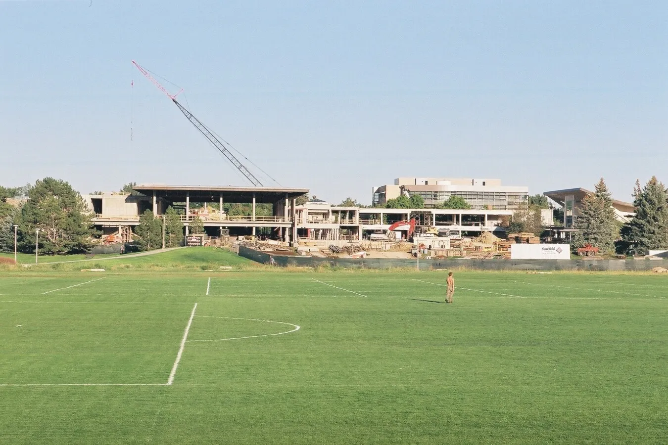 Distant view to the east