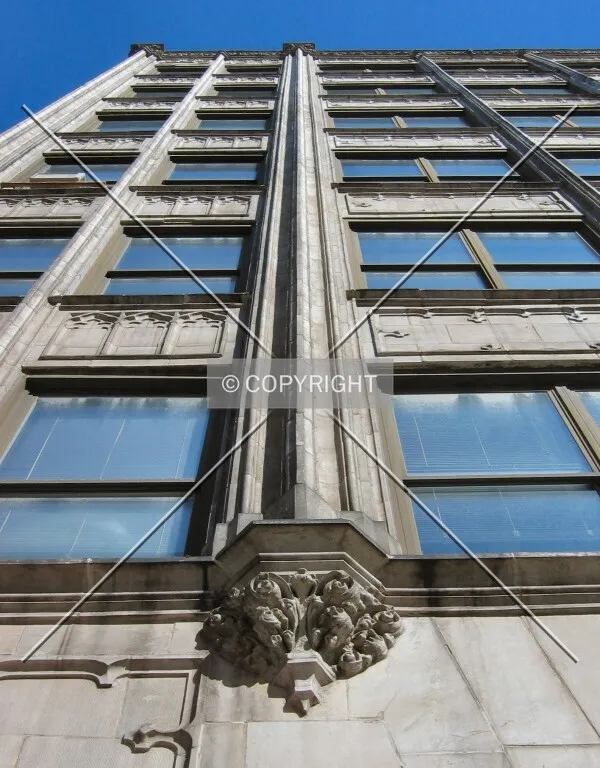 Looking up from 4th Street North