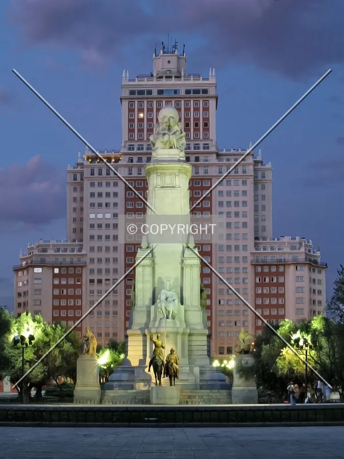 View from Plaza de España