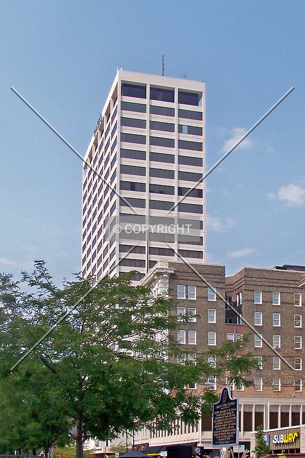 View from the southeast