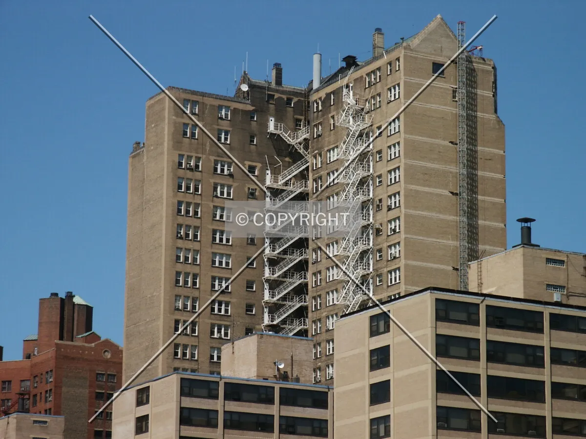 Upper floors from behind