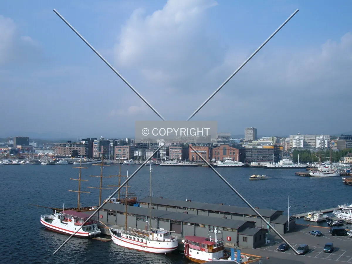 View to the west from Akershus Festning