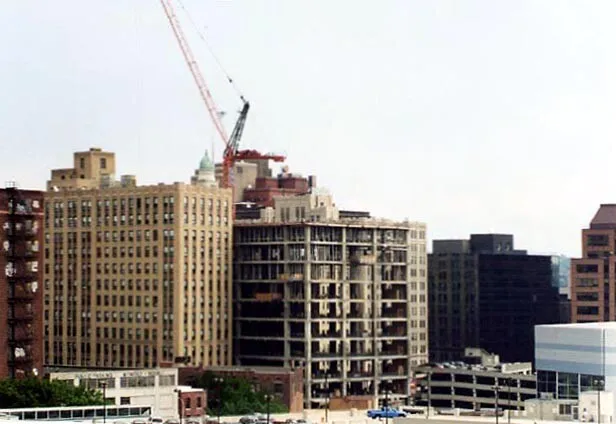 View from the west