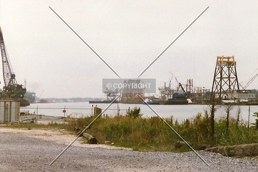 Riverfront view from the north